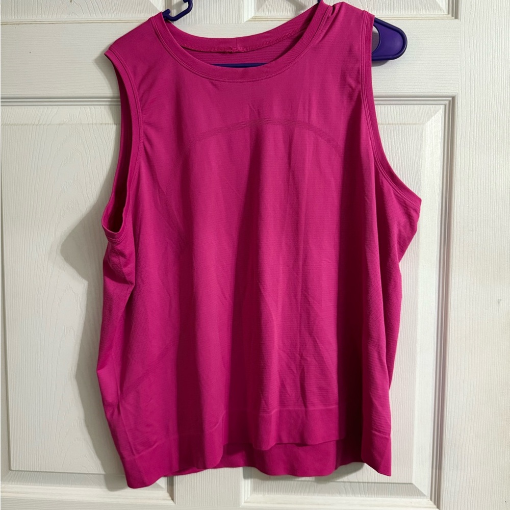lululemon athletica Fuchsia Tank Top